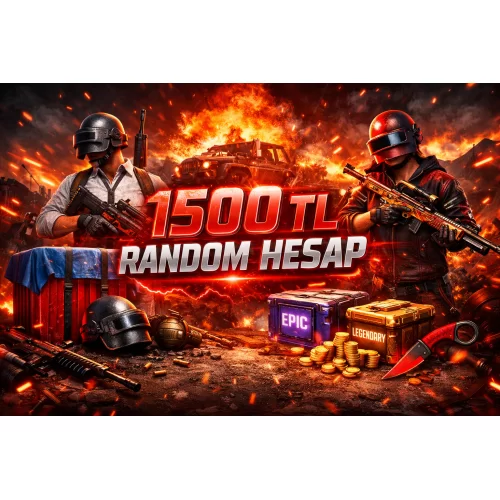  1500 TL MUKEEEMMEL GARANTI PUBG MOBİLE HESAP